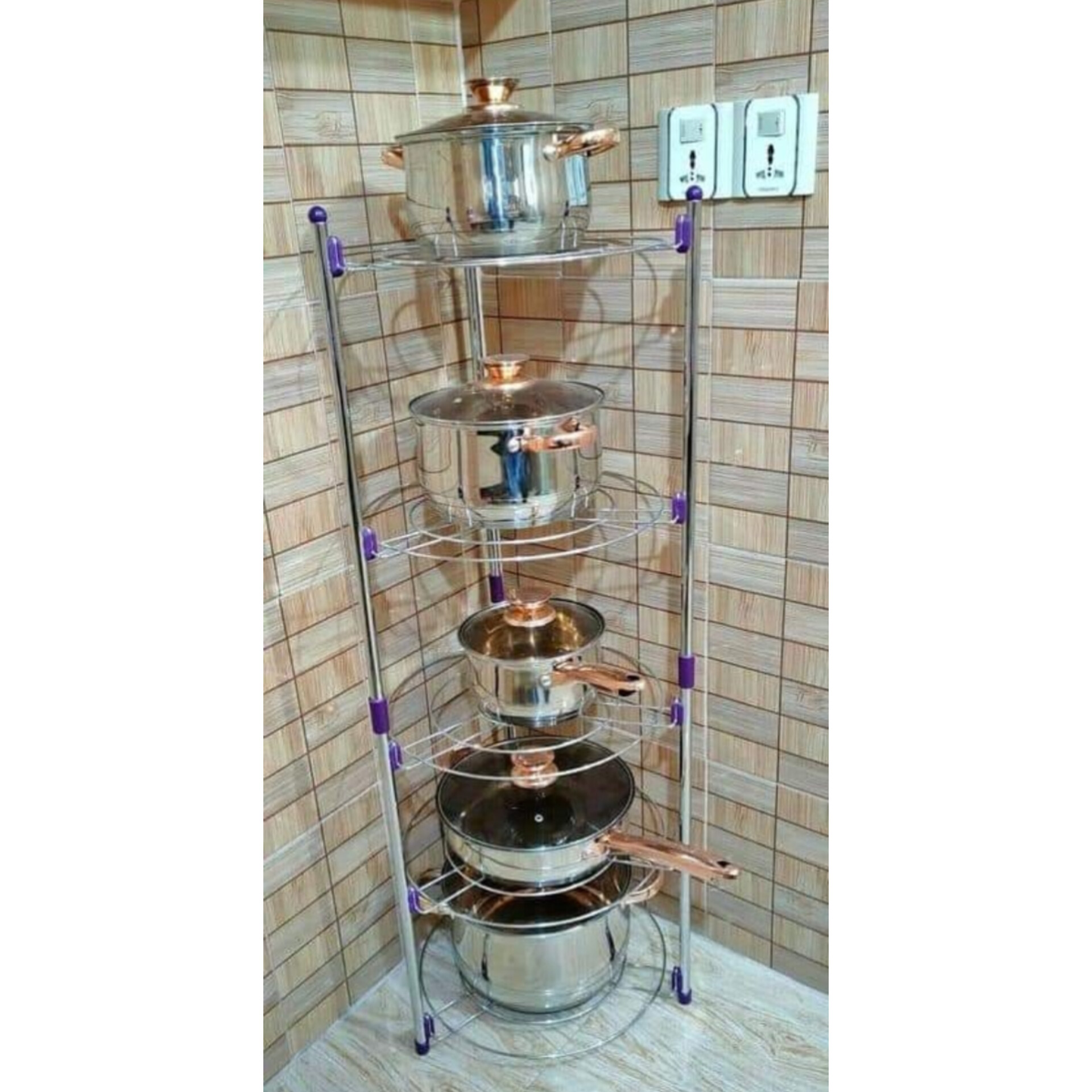 5 Layer Pot Rack