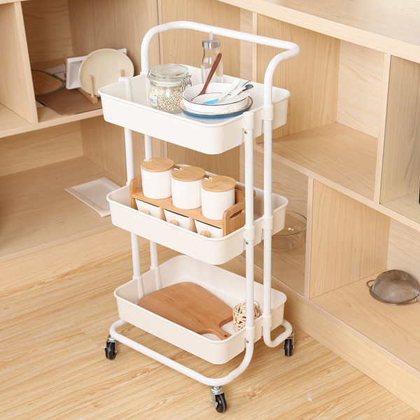 3 LAYER MULTIPURPOSE TROLLEY RACK
