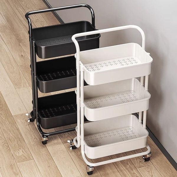 3 LAYER MULTIPURPOSE TROLLEY RACK