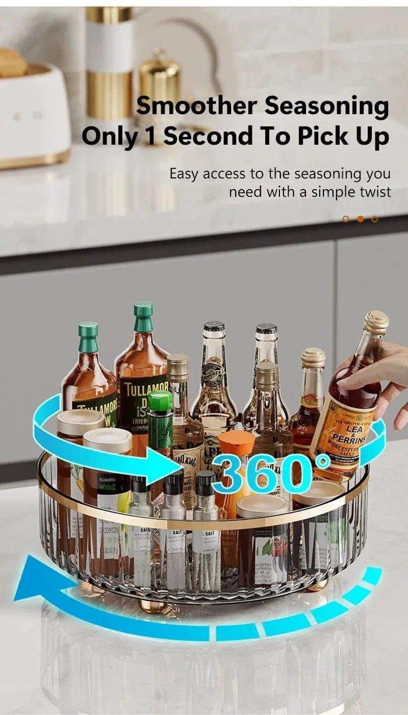 360-Degree Rotating Perfume/ Cosmetics Organizer